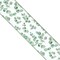 Designer’s Shop Wired Ribbon - Green Eucalyptus Leaf Print on White – Spring Summer Floral Craft Ribbon 2.5” x 10 yards WR 63-5229
